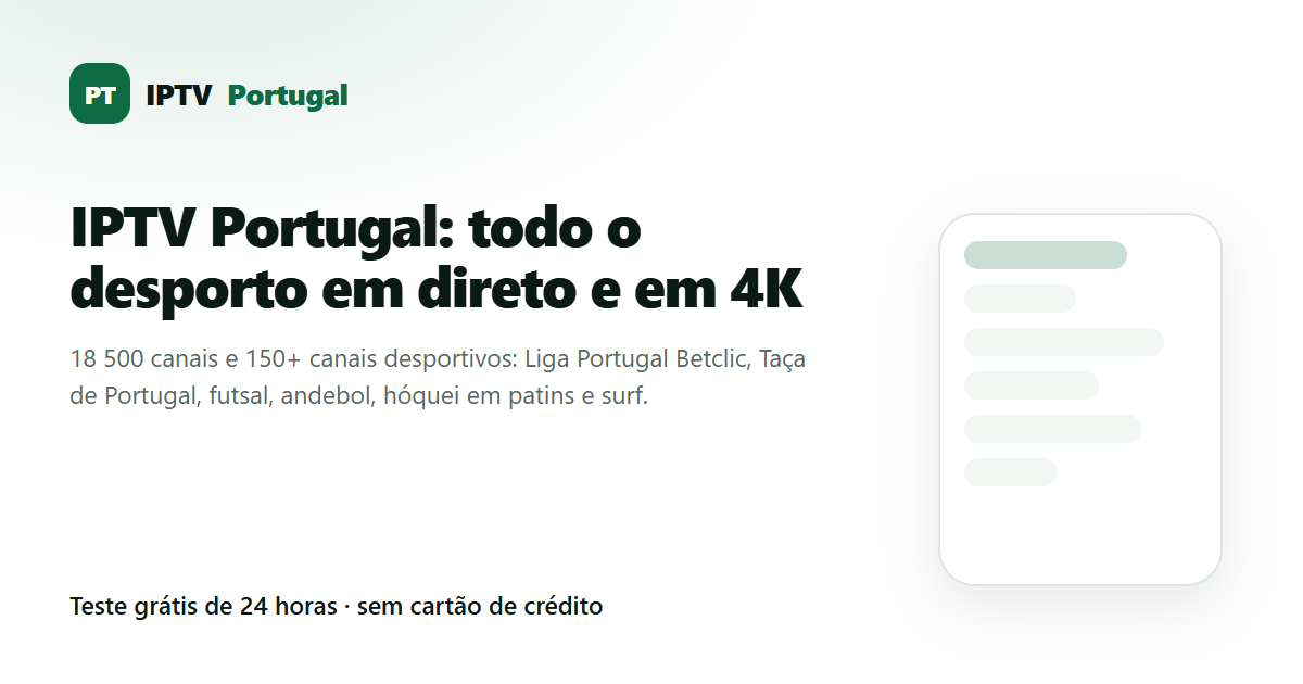 IPTV portugal